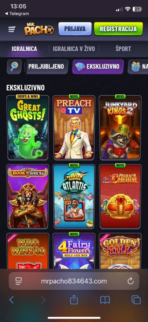 MrPacho – mobilni prikaz live casino miz